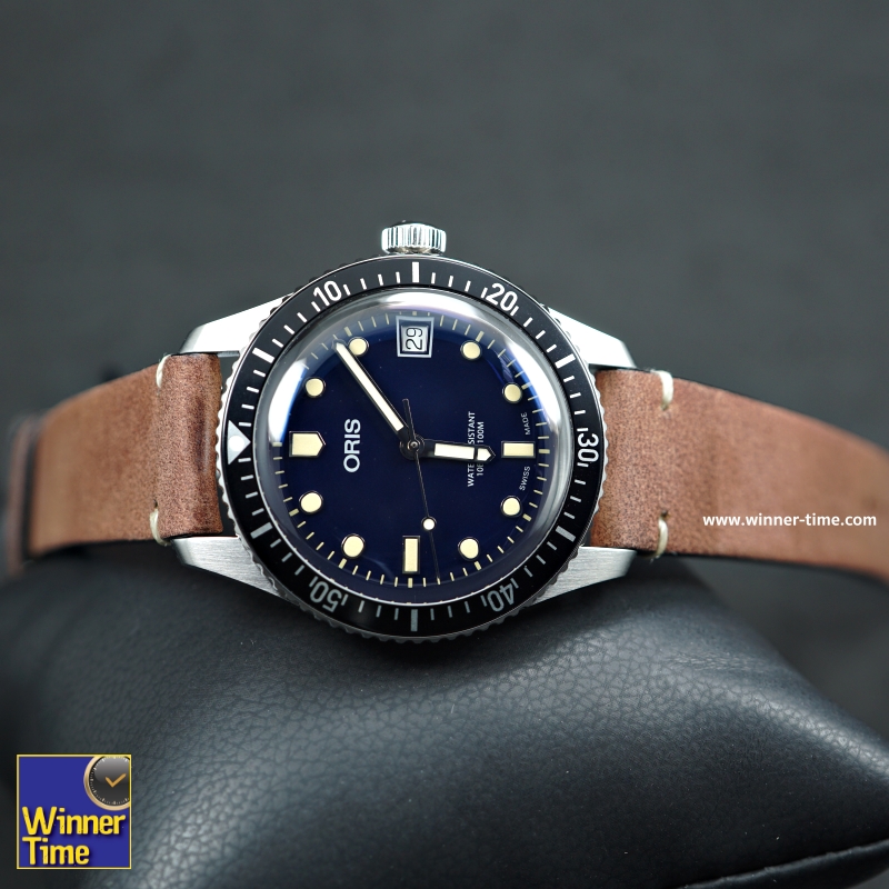 ORIS Divers Sixty Five Automatic Blue Dial Boy Size 36